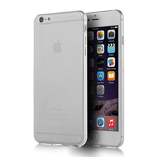 iPhone 6 Case, Poweradd™ [All Around Protection] Ultra thin Premium Flexible and Strong TPU Protective Case for iPhone 6 (4.7-inch) - Translucent Clear