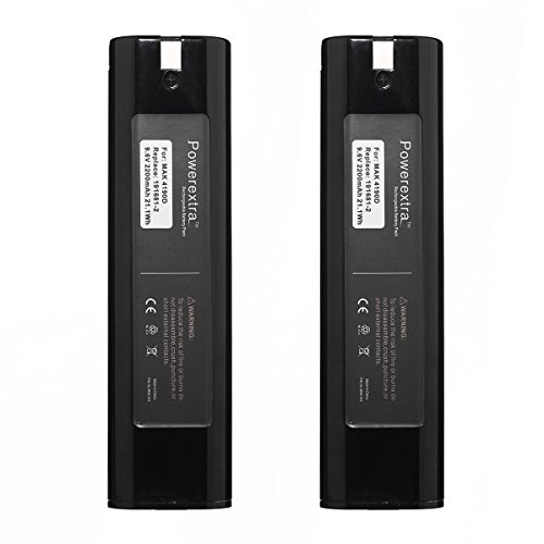 thumbnail image 2 of 2-Pack 9.6V NiMH Replacement Batteries For Makita 9000 Series Tools, 3.6Ah, Stick Style 2 of 4