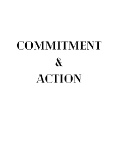 Productivity Planner: Commitment and Action White Cover - Undated Planner Daily Schedule Monthly Weekly Planner, 8.5" x 11", 13 Months 52 Weeks Planner