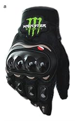 高品質 バイクグローブ Monster Energy モンスターエナジー 黒/Ｌ 並行輸入品 Dream Net Life