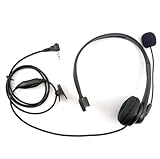Noise Cancelling Headset Earpiece Boom Microphone for 1 PIN 3.5mm Yaesu Vertex Radio VX-354 VX-410 VX-420 VX-427 etc.