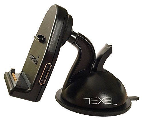 Texel LockJaw G-Mount Gel-Padded Suction Mount bundled with the nuvi 700 series cradle