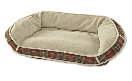 

Orvis Deep Dish Dog Bed With Fleece / Small Dogs Up To 40 Lbs., Autumn Plaid, Small