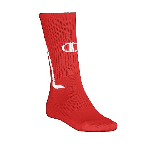 

Champion All Sports Crew Sock SCKC, Scarlet/White, S-M