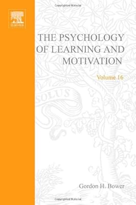 PSYCHOLOGY OF LEARNING&MOTIVATION:V16, Volume 16