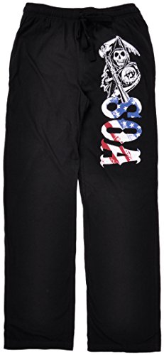 Sons of Anarchy Pajama Pants Black XXL