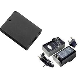 SaveOn Battery and Charger Kit includes Professional High Capacity Replacement LP-E10 Rechargeable Lithium-Ion Battery + Quick Battery Charger for Canon EOS Rebel T3 Digital SLR Camera