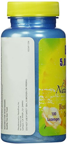 

Nature's Life B-12 Lozenges, Cherry, 5000 Mcg, 100 Count