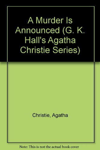 A Murder Is Announced by Agatha Christie