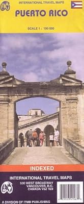 Puerto Rico Travel Map by ITMB