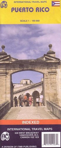 Puerto Rico Travel Map by ITMB by ITMB Publishing