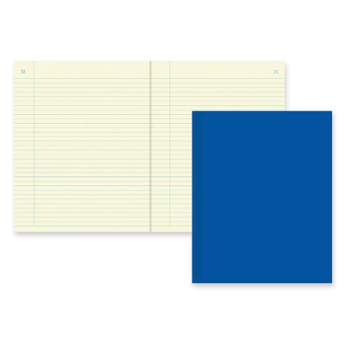 

National Brand Chemistry Notebook, Narrow with Margin, Blue, Green Paper, 11 x 8.5 Inches, 120 Numbered pages. (43581)