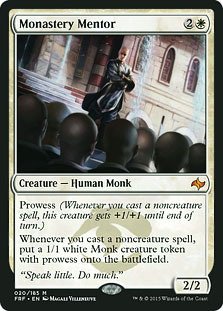 Magic: the Gathering - Monastery Mentor (020/185) - Fate Reforged