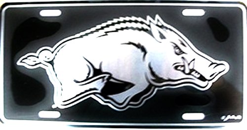 Arkansas Razorbacks Elite License Plate
