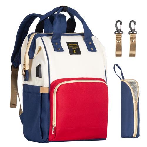 Algopix Similar Product 20 - Diaper Backpack with USB Charging