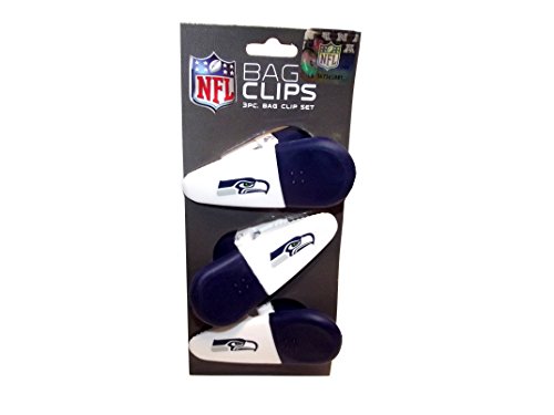 NFL BAG CLIPS - 3PC (Seahawks)