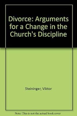 Divorce: Arguments for a change in the Church's discipline;