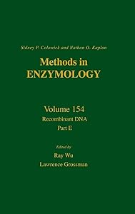 Recombinant DNA, Part E (Volume 154) (Methods in Enzymology, Volume 154)