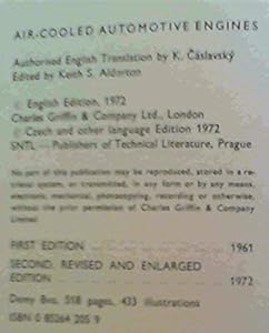 Air-cooled automotive engines by Julius Mackerle
