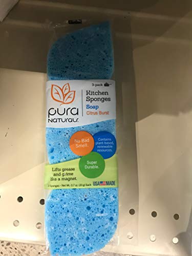 Algopix Similar Product 7 - Pura
 
 Sponge Leaf W Soap, 2.4 oz