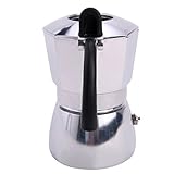 Bialetti Brikka Moka da 2 tazze con valvola per crema