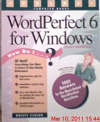 Wordperfect 6 for Windows: How Do I...?