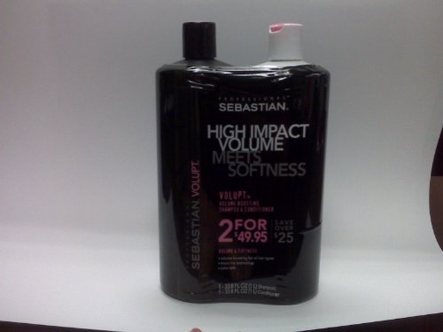 Sebastian Volupt Shampoo and Conditioner Liter Duo