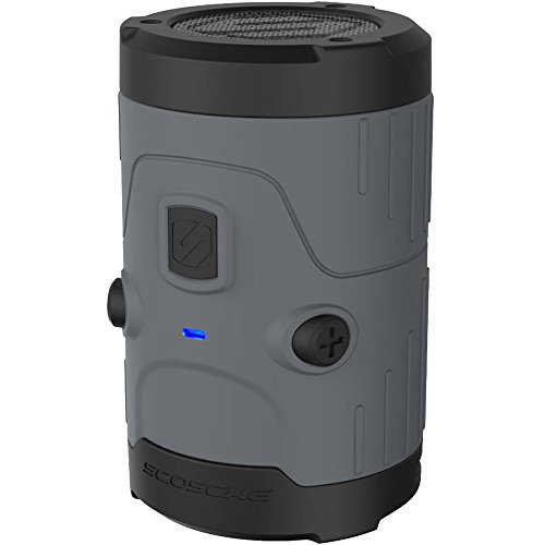 Scosche boomBOTTLE H2O Bluetooth Wireless Speaker - Gray