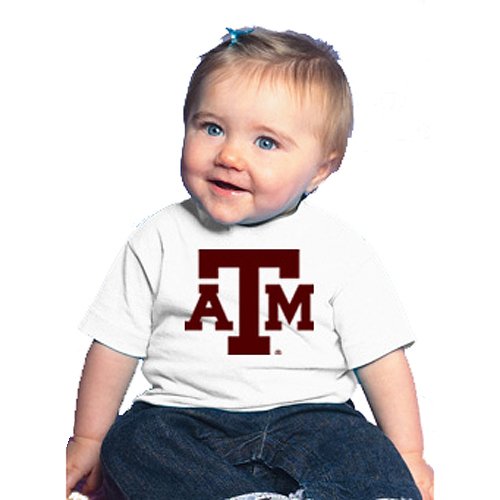 

BSP-10331-Texas A&M Aggies NCAA Block Logo White Infant T-Shirt