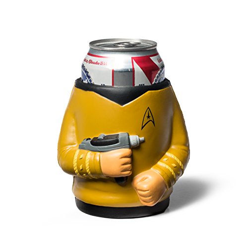 BigMouth Inc Star Trek Captain Kirk Drink Kooler, Yellow