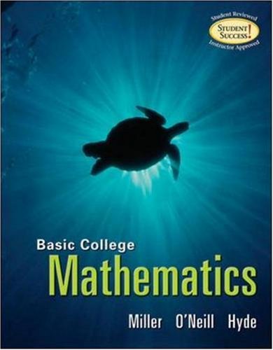 MP Basic College Math (soft cover) by Julie Miller