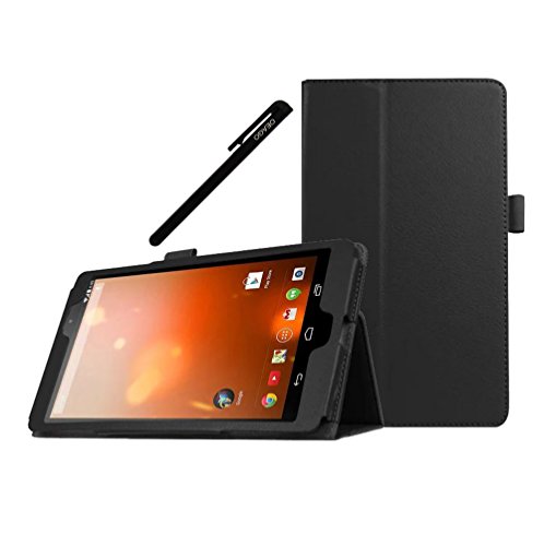 LG G Pad X8.3 Case, LG G Pad X 8.3 (Verizon) Case Cover Accessories - PU Leather Stand Folio Case Cover For LG G Pad X 8.3 - Black