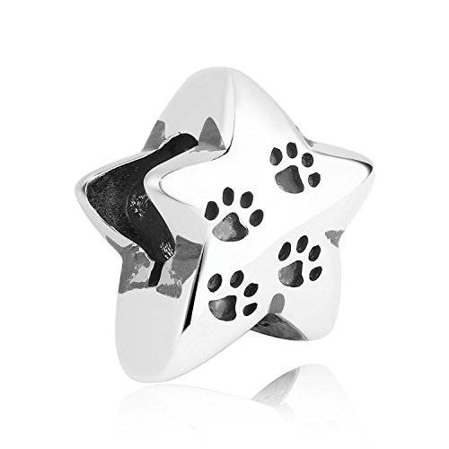 Algopix Similar Product 1 - Bella  Beau Polished Silver Charm Star