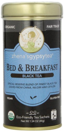 Zhena's Gypsy Tea, Bed and Breakfast, 22 Count Tea Sachets