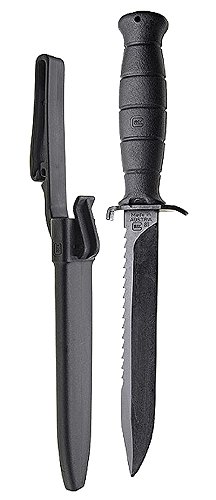 Glock Österr. Feldmesser mit Säge, schwarz, 70100