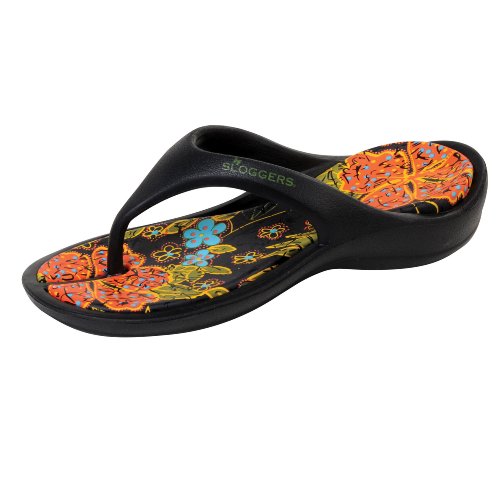 

Sloggers Womens Thong Sandal - Black