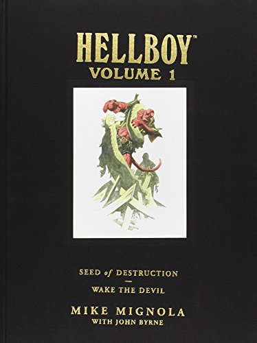 Hellboy Library Edition, Volume 1: Seed of Destruction and Wake the Devil by Mike Mignola