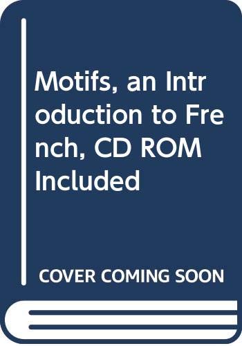 Motifs, an Introduction to French, CD ROM Included by Kimberly Jansma and Margaret Ann Kassen