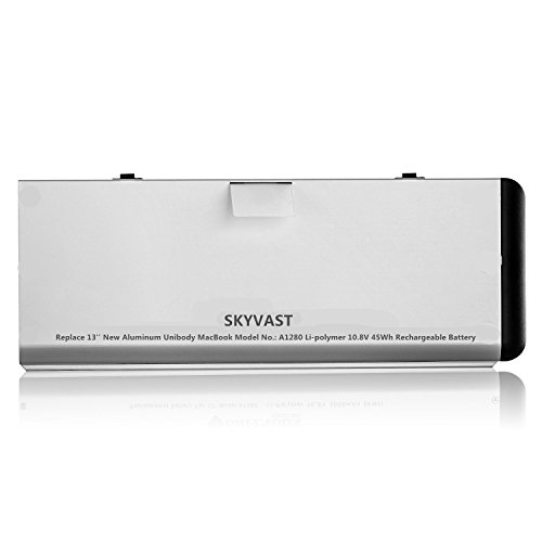 Skyvast® New Laptop Battery for Apple MacBook 13-Inch A1280 A1278 MB771G/A MB467LL/A MB466LL/A
