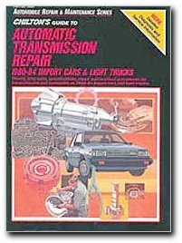 Guide to Automatic Transmissions, 1980-84, Import Cars and Trucks (Automobile Repair and Maintenance Series)