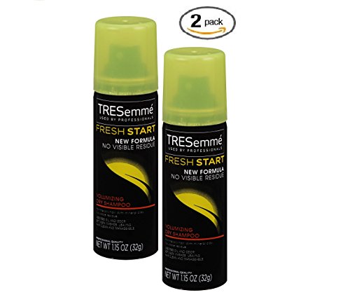 Tresemme Fresh Start Volumizing Dry Shampoo, 1.15 Oz Travel Size Pack of 2 (Two)