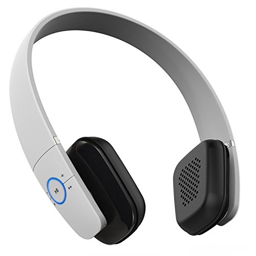Voix Blu Auriculares estéreo Bluetooth, Auriculares con micrófono y control de volumen incorporados, cancelación de ruido y NFC Compatible con...