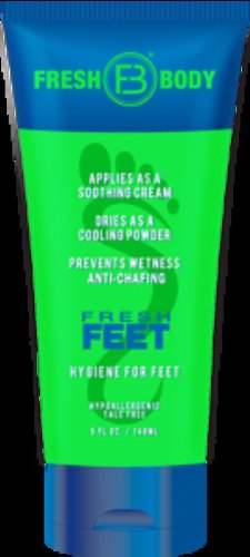 NEW 5 Oz. Fresh Feet Lotion - The Solution for Men - NEW 5 OZ tube
