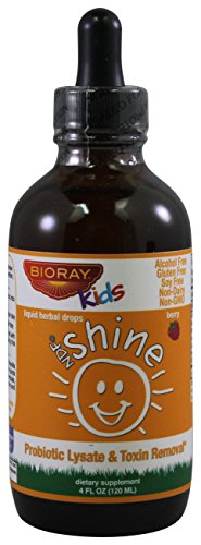 BioRay Inc., Kids NDF Shine, Raspberry Flavor, 4 fl oz (120 ml)