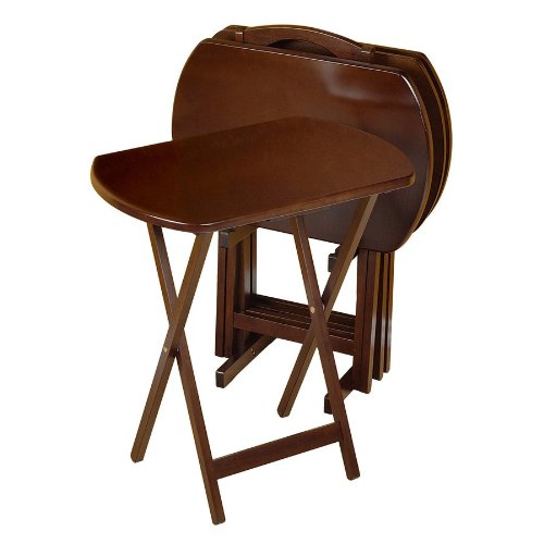 5pc oversize oblong tv table