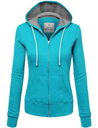 FPT Womens Basic Thermal Zip-Up Hoodie