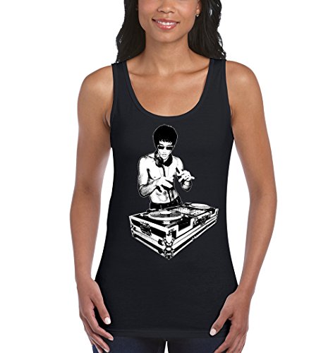 DJ Bruce Lee Womens Fashion Tank Top