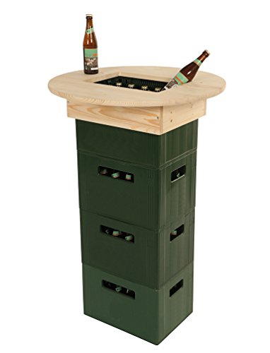 H.G.-ELK Tischaufsatz Bierkasten, beige