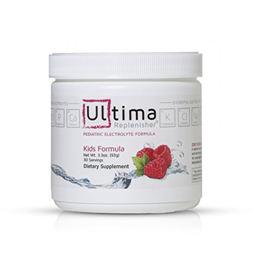 Ultima Replenisher Kids, Toddlers Red Raspberry, 3.3-Ounce, Jar