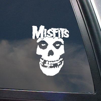 BIKE WALL ART DECOR VINYL NOTEBOOK AUTO DECORATION PUNK ROCK BAND DIE CUT WHITE LAPTOP WALL MACBOOK ART MISFITS HELMET STICKER DECAL CAR